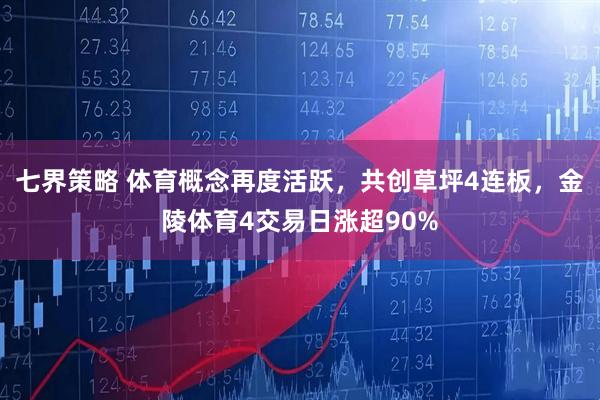 七界策略 体育概念再度活跃，共创草坪4连板，金陵体育4交易日涨超90%
