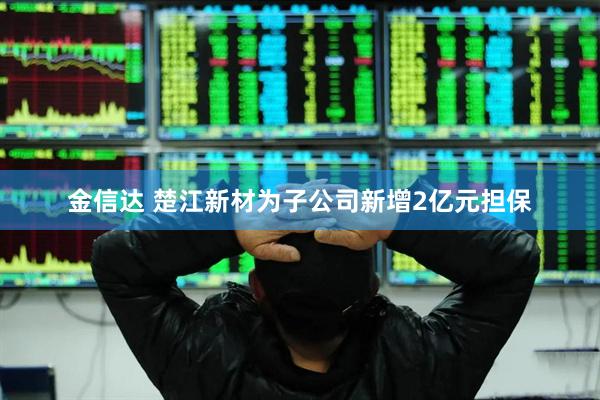 金信达 楚江新材为子公司新增2亿元担保