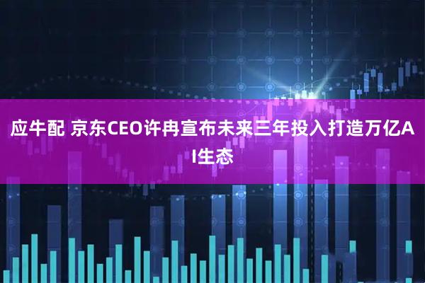 应牛配 京东CEO许冉宣布未来三年投入打造万亿AI生态