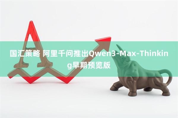 国汇策略 阿里千问推出Qwen3-Max-Thinking早期预览版