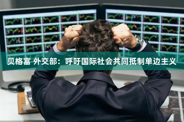 贝格富 外交部：呼吁国际社会共同抵制单边主义